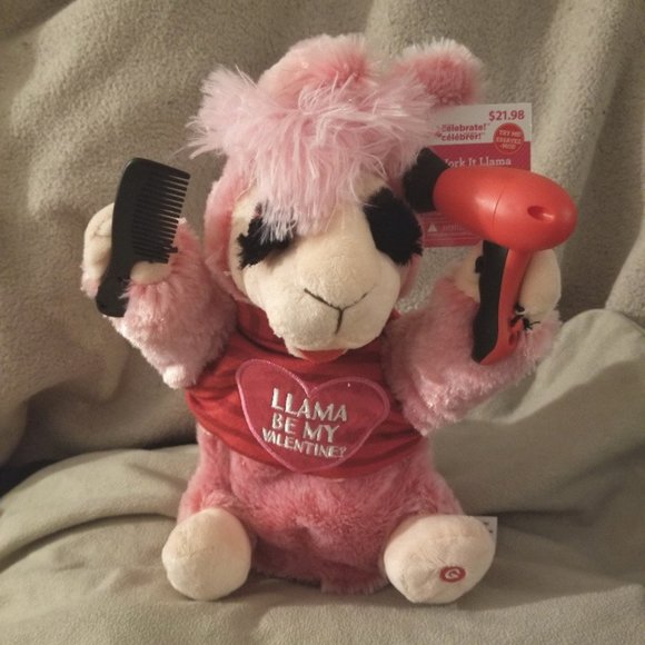 FREE w/ PURCHASE OVER $20- Electronic dancing musical Llama - practically new - Picture 1 of 3